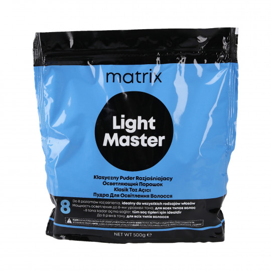 MATRIX LIGHT MASTER Rozjaśniacz do włosów w pudrze (do 8 tonów) 500g