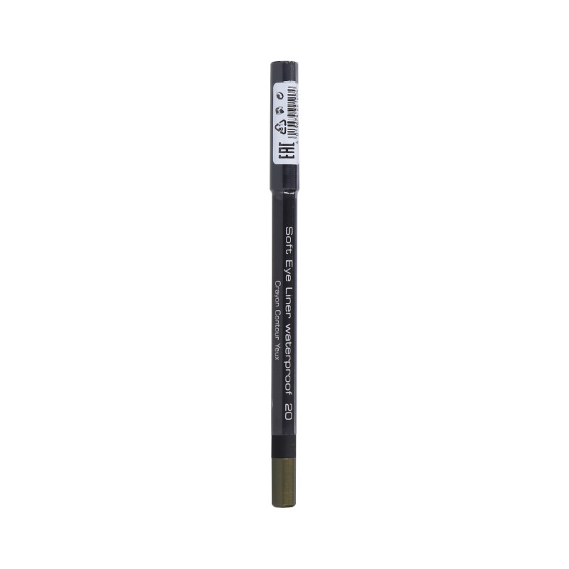 ARTDECO SOFT EYE LINER Vedenpitävä silmäkynä 20 Bright Olive 1,2g