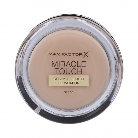 MAX FACTOR Miracle Touch Podkład z kwasem hialuronowym 045 Warm Almond - 1 MAX FACTOR Miracle Touch Podkład z kwasem hialuronowym 045 Warm Almond - 1