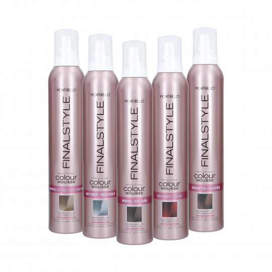 MONTIBELLO FINALSTYLE Mousse de coloração capilar 320ml