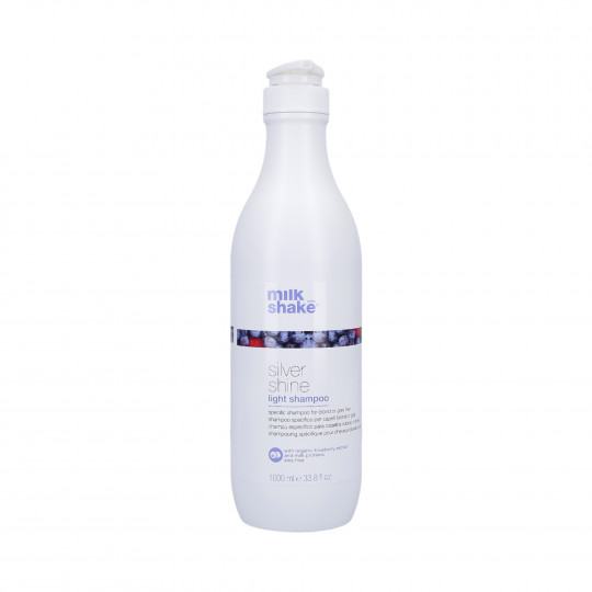 MILK SHAKE SILVER SHINE Shampoo para cabelos grisalhos reduzindo reflexos amarelos 1000ml