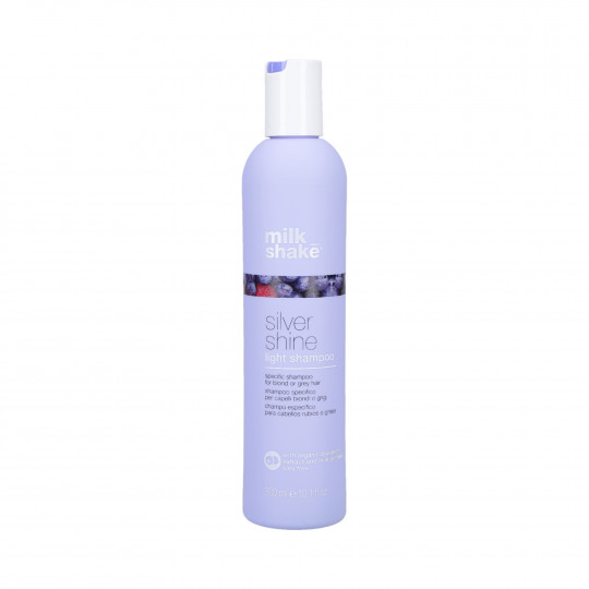 MILK SHAKE SILVER SHINE Shampoo para cabelos grisalhos reduzindo reflexos amarelos 300ml