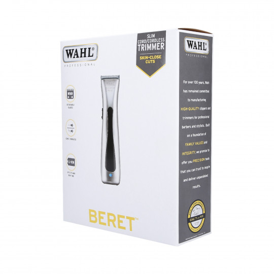 WAHL BERET SILVER Rifinitore a batteria