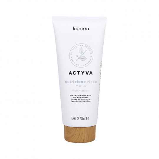 KEMON ACTYVA NUTRITION Ricca Mask Dry Hair 200 ml