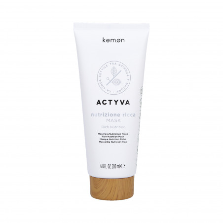 KEMON ACTYVA NUTRITION Ricca Mask Dry Hair 200 ml