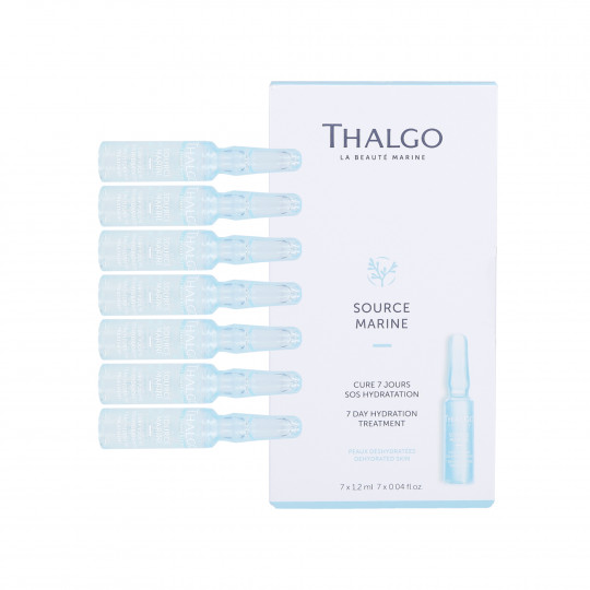 THALGO SOURCE MARINE Strongly moisturizing concentrate for dry skin 7x1.2ml