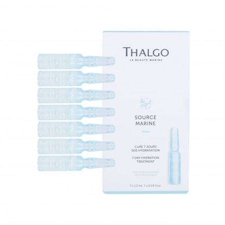 THALGO SOURCE MARINE Strongly moisturizing concentrate for dry skin 7x1.2ml