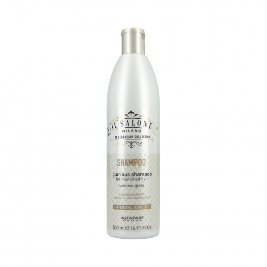 ALFAPARF IL SALONE GLORIOUS Shampoo regenerador para cabelos secos e danificados 500ml