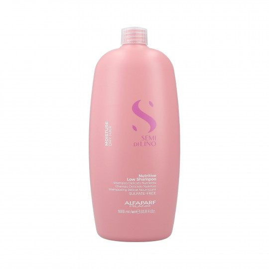 ALFAPARF SEMI DI LINO MOISTURE Tápláló sampon száraz hajra 1000 ml