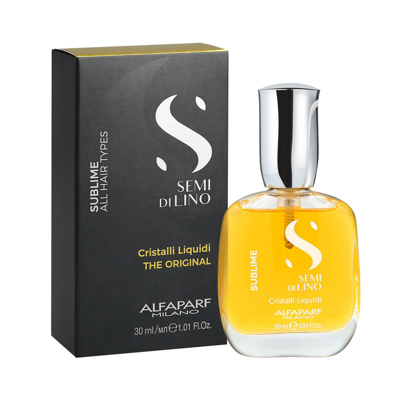 ALFAPARF SEMI DI LINO SUBLIME Cristalli Liquidi Cristales líquidos para cabello 30ml