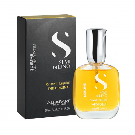 ALFAPARF SEMI DI LINO SUBLIME Cristalli Liquidi hair oil 30ml 