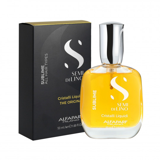 ALFAPARF SEMI DI LINO SUBLIME Cristalli Liquidi Cristais líquidos para cabelos 50ml