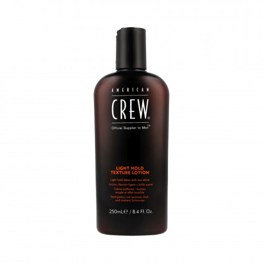 AMERICAN CREW CLASSIC LIGHT HOLD TEXTURE LOTION Gel de penteado levemente fixador 250ml