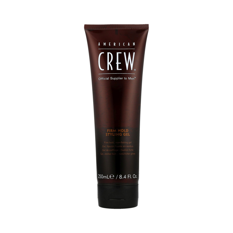 AMERICAN CREW Firm Hold Gel com fixação forte para cabelo 250 ml