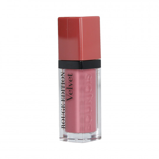 BOURJOIS ROUGE EDITION Velvet Lipstick Flüssiger Lippenstift mit Matt-Effekt 07 Nudeist 7,7ml
