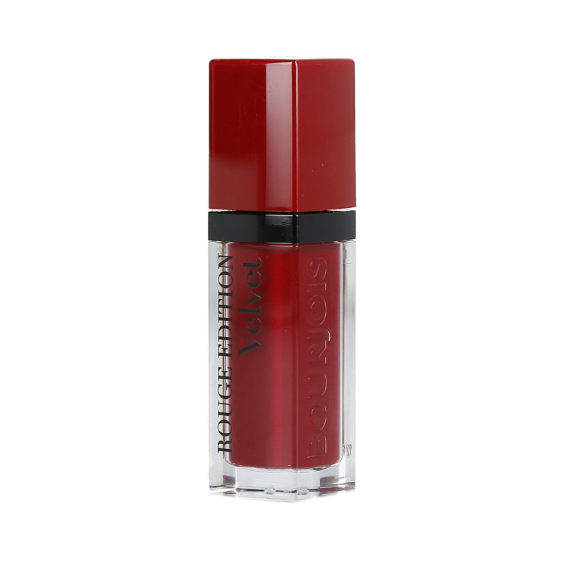 BOURJOIS ROUGE EDITION Velvet Lipstick Flüssiger Lippenstift mit Matt-Effekt 08 Grand Cru 7,7ml