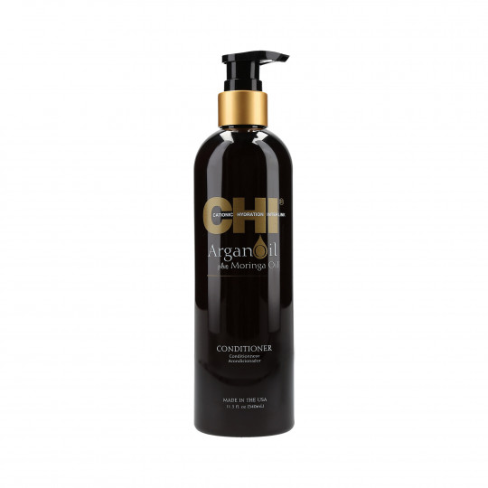 CHI ARGAN OIL Condicionador regenerador para cabelo 340ml