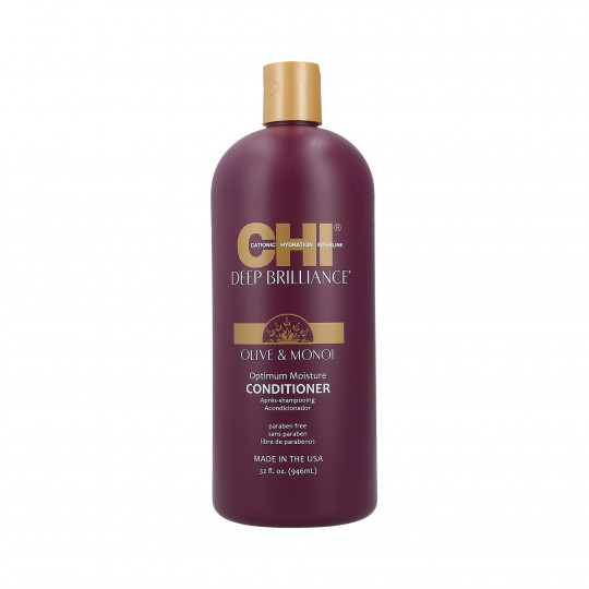 CHI DEEP BRILLIANCE Olive&Monoi Acondicionador hidratante para el cabello 946ml