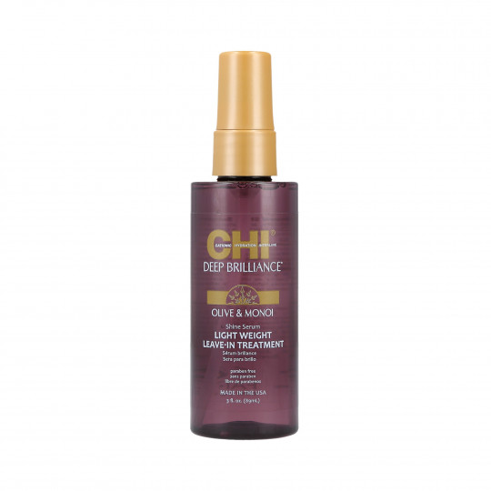 CHI DEEP BRILLIANCE Olive&Monoi Hair kiiltävä seerumi 89ml