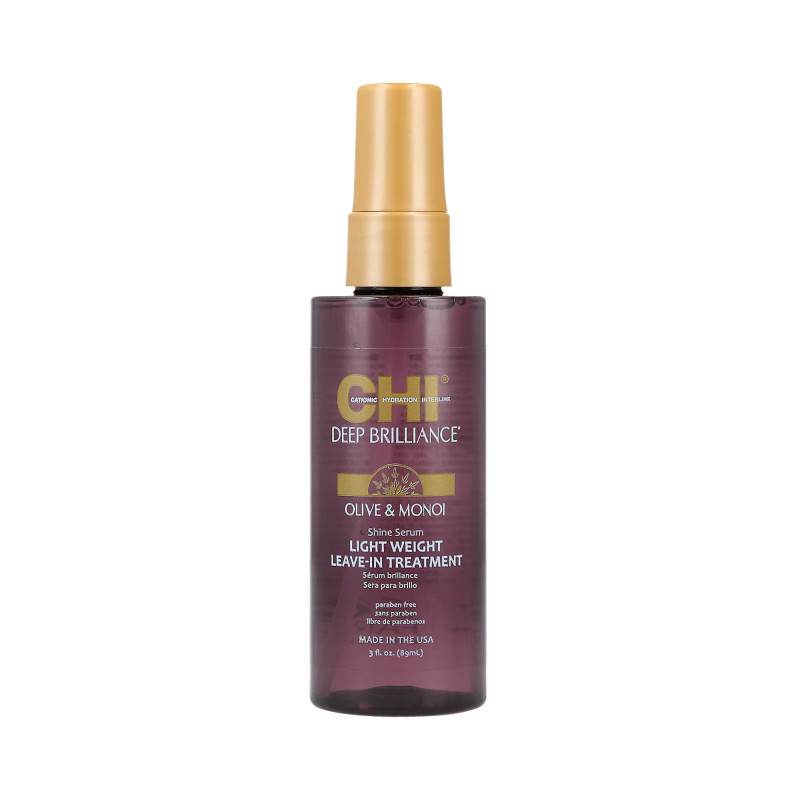CHI DEEP BRILLIANCE Olive&Monoi Hair fényesítő szérum 89ml