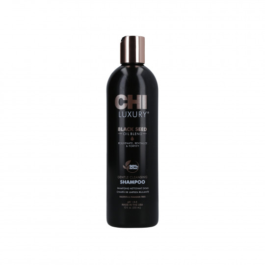 CHI LUXURY BLACK SEED OIL Shampoo de limpeza suave 355ml