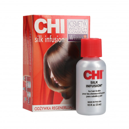 CHI INFRA Silk Infusion Jedwab do włosów 15ml