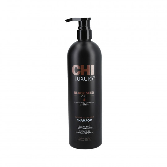 CHI LUXURY BLACK SEED OIL Shampoo de limpeza suave 740ml