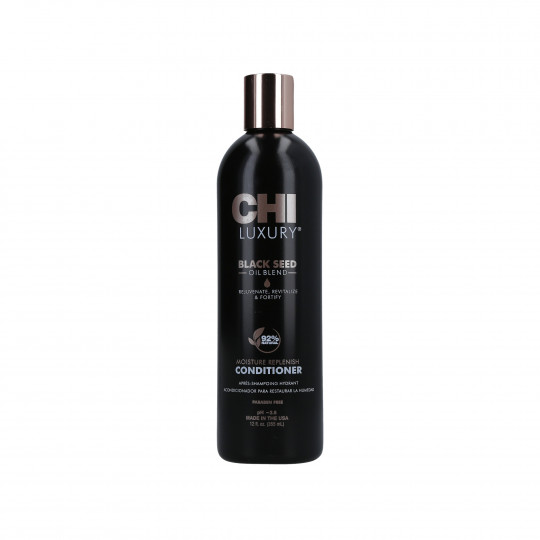 CHI LUXURY BLACK SEED OIL Nawilżająca odżywka do włosów 355ml