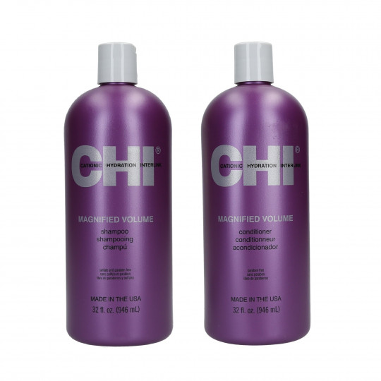 CHI MAGNIFIED VOLUME Shampoo 950 ml + Conditioner 950 ml