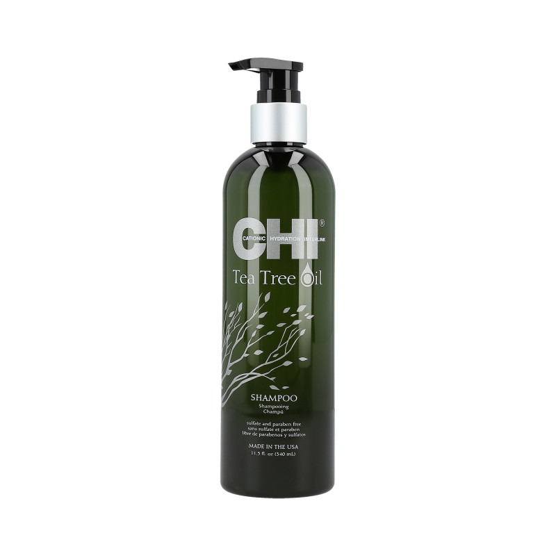 CHI TEA TREE OIL Shampoo calmante para cabelos 340 ml