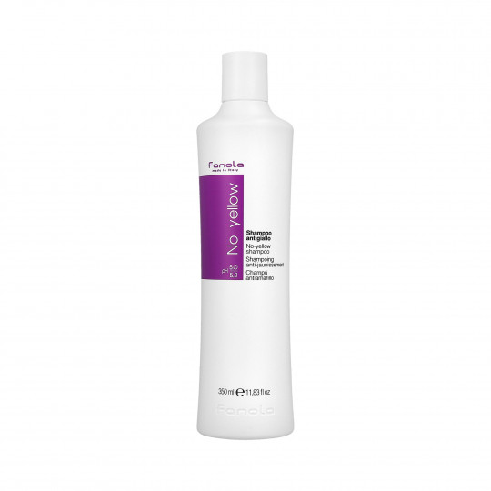 FANOLA No Yellow Color shampoo neutralizante para cabelos loiros 350ml