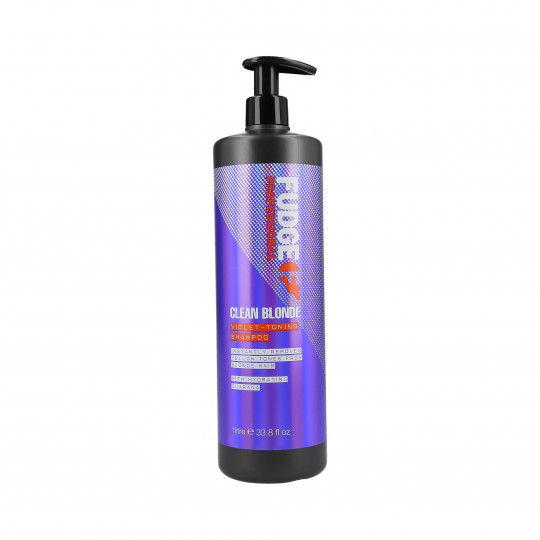 FUDGE PROFESSIONAL CLEAN BLONDE Violet-Toning Champú para cabello rubio 1000ml