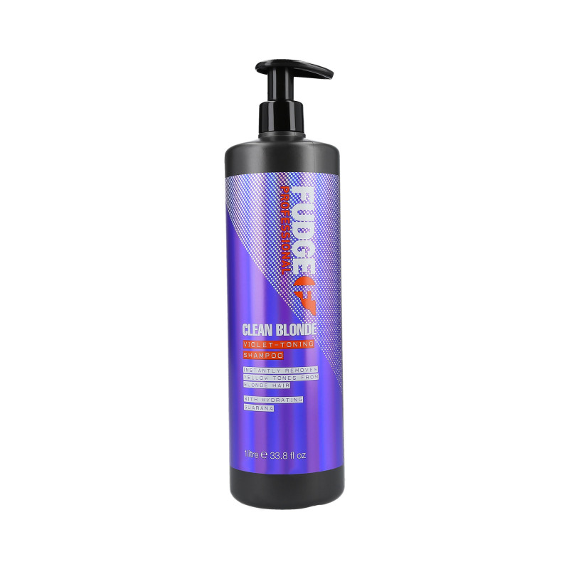 FUDGE PROFESSIONAL CLEAN BLONDE Violet-Toning Szampon do włosów blond 1000ml