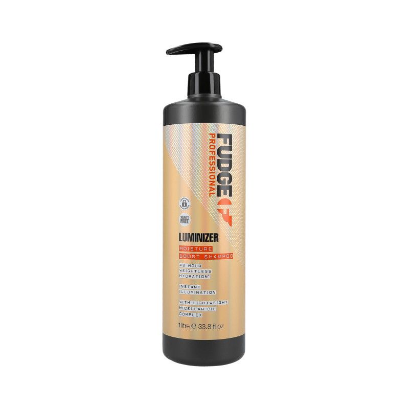 FUDGE PROFESSIONAL LUMINIZER Moisture Boost Szampon do włosów 1000ml