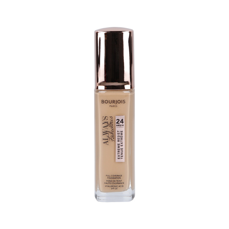 BOURJOIS ALWAYS FABULOUS Trwały podkład do twarzy SPF20 410 Golden Beige 30ml