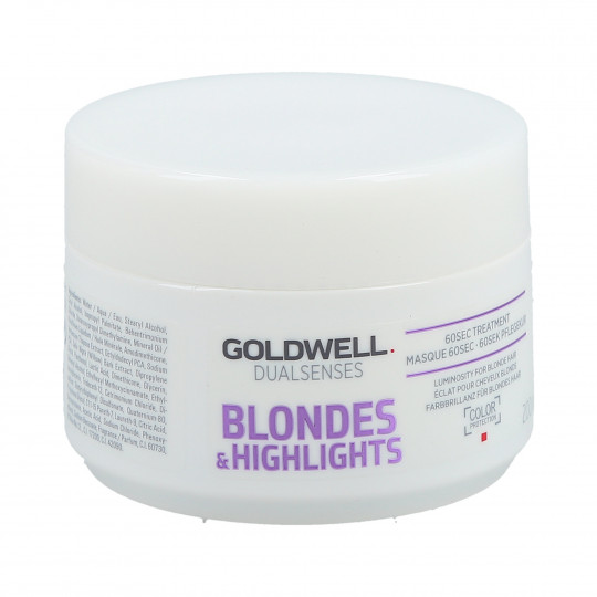 Goldwell DUALSENSES BLONDES & HIGHLIGHTS tratamento de 60 segundos para cabelos loiros 200ml