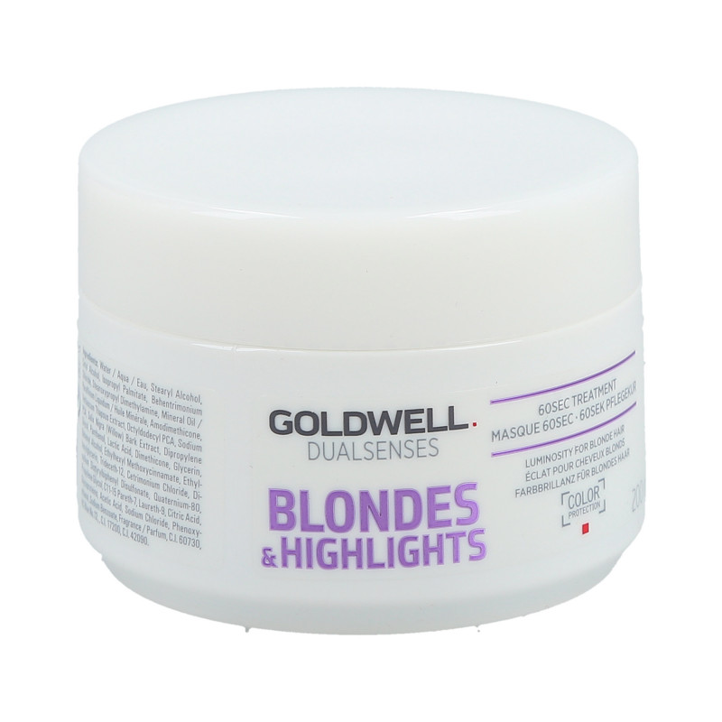 Goldwell DUALSENSES BLONDES & HIGHLIGHTS 60-sekundová kúra pre blond vlasy 200 ml