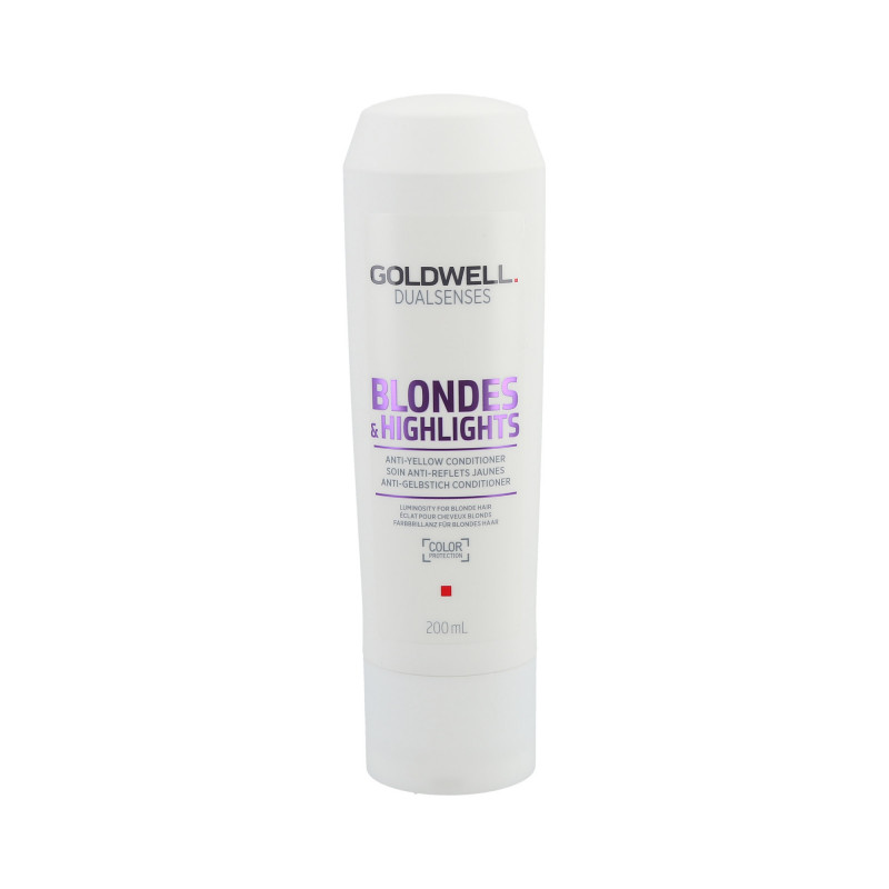 Goldwell Dualsenses Blondes & Highlights Acondicionador neutralizador para cabello rubio 200ml