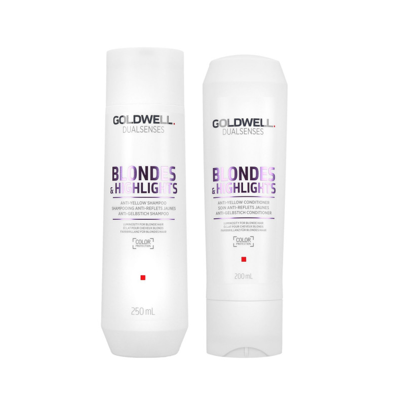 GOLDWELL DUALSENSE BLONDES & HIGHLIGHTS Shampoo 250ml + Conditioner 200ml