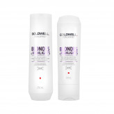 GOLDWELL DUALSENSES BLONDES & HIGHLIGHTS Shampoo 250 ml + Hoitoaine 200 ml