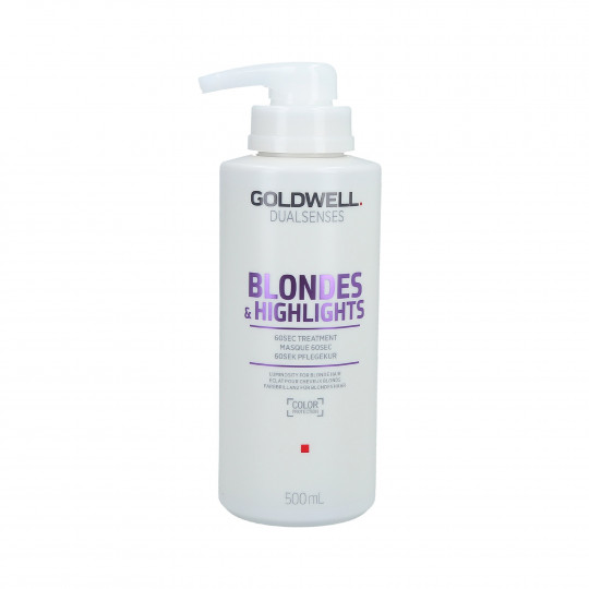 GOLDWELL DUALSENSES BLONDES&HIGHLIGHTS 60-sekundová kúra pre blond a melírované vlasy 500 ml