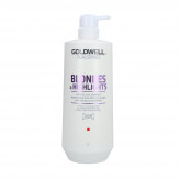 GOLDWELL DUALSENSES BLONDES&HIGHLIGHTS Neutralizujúci šampón pre blond a melírované vlasy 1000 ml