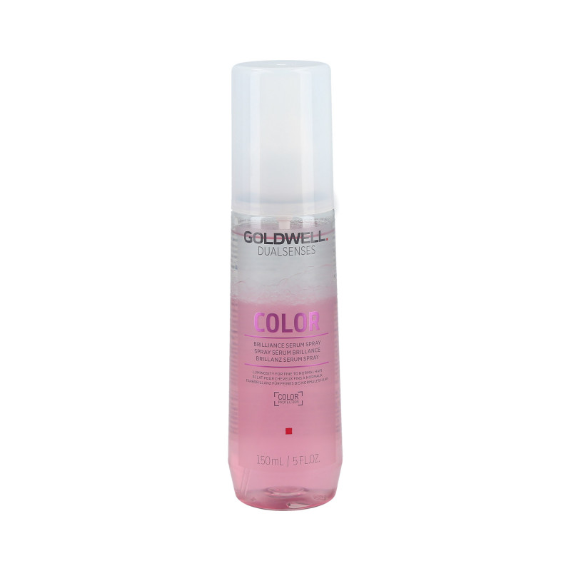 Goldwell Dualsenses Color Brilliance Shining Serum Spray para cabelos finos e normais 150 ml