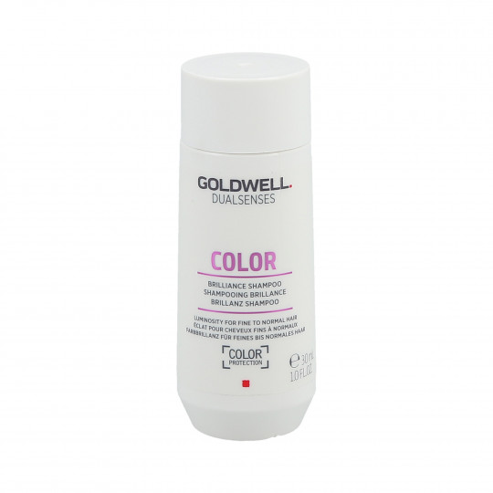 GOLDWELL DUALSENSES COLOR BRILLIANCE Shampoo brilhante para cabelos finos e normais 30ml