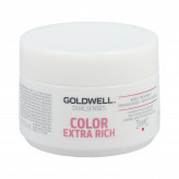 Goldwell Dualsenses Color Extra Rich 60-sekundowa kuracja regenerująca do grubych włosów farbowanych 200 ml