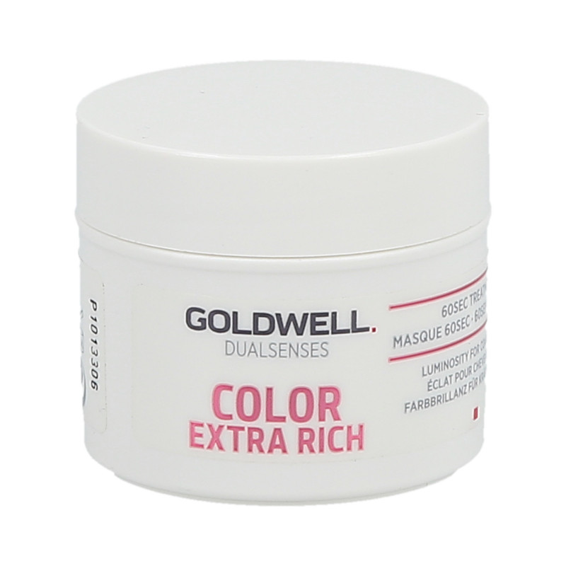 Goldwell Dualsenses Color Extra Rich Tratamiento abrillantador 60 segundos para cabello grueso y rebelde 25ml