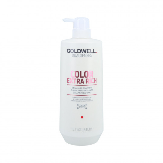 GOLDWELL DUALSENSES COLOR EXTRA RICH Brilliance Shampoo For Thick And Corse Hair 1000ml 