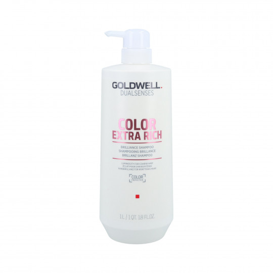 GOLDWELL DUALSENSES COLOR EXTRA RICH Shampoo brilhante para cabelos grossos e resistentes 1000ml