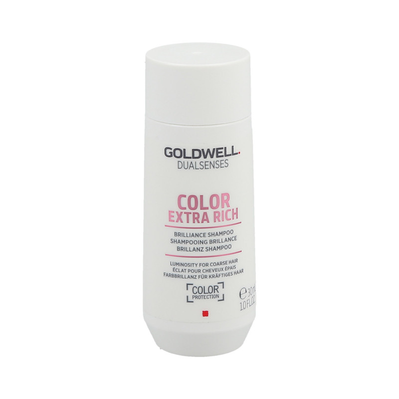 GOLDWELL DUALSENSES COLOR EXTRA RICH Nabłyszczający szampon do włosów grubych i opornych 30ml