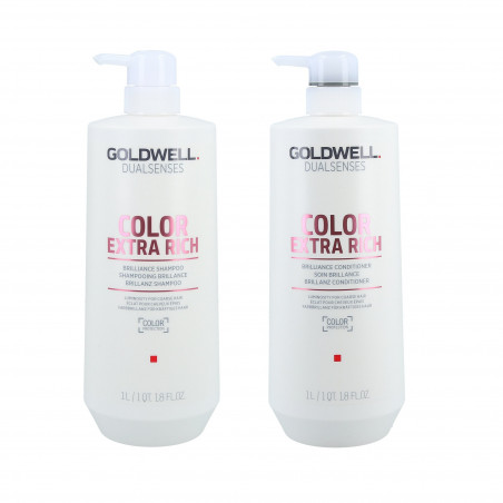 GOLDWELL DUALSENSES COLOR EXTRA RICH Shampoo 1000 ml + Conditioner 1000 ml 